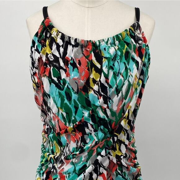 Magicsuit Lisa One Piece Swimsuit Anaconda Snake Print High Neck Underwire 16 - Picture 3 of 8